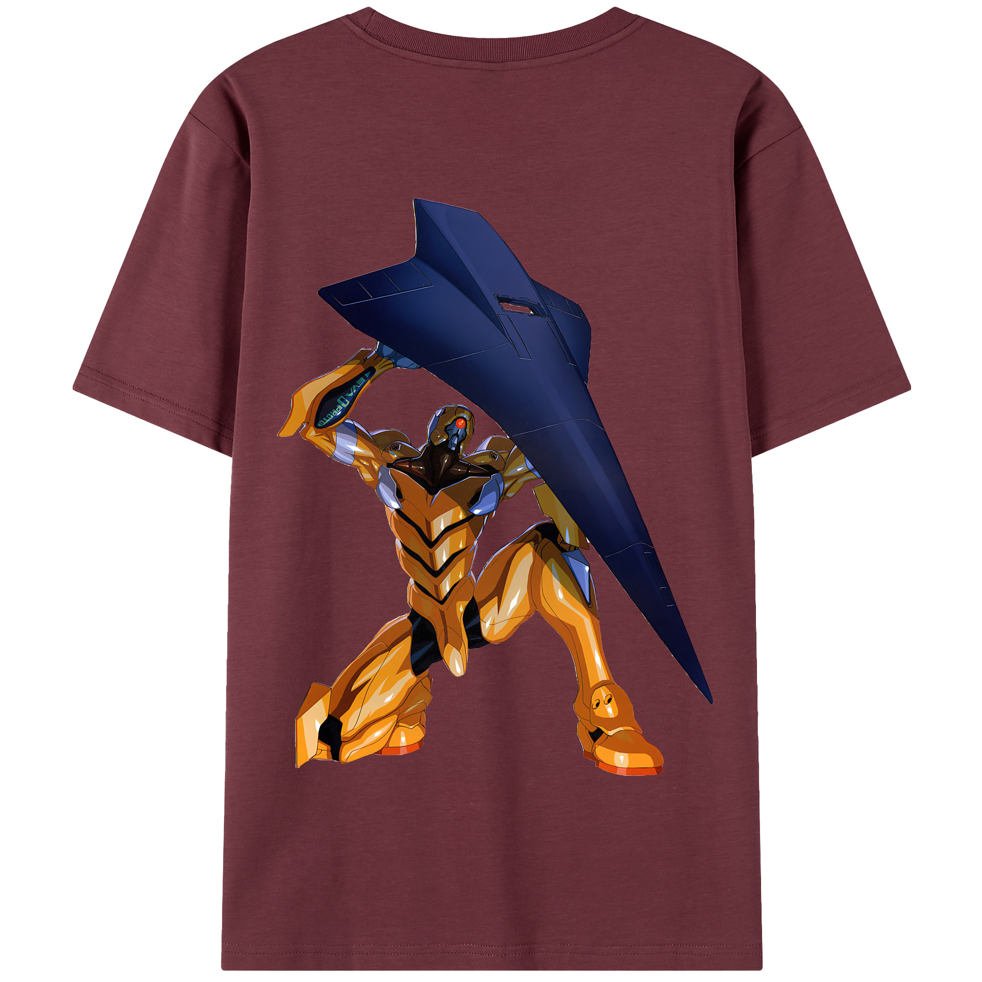 （画像用） EVA 新世紀エヴァンゲリオン 綿100％半袖Tシャツ（背面プリント）